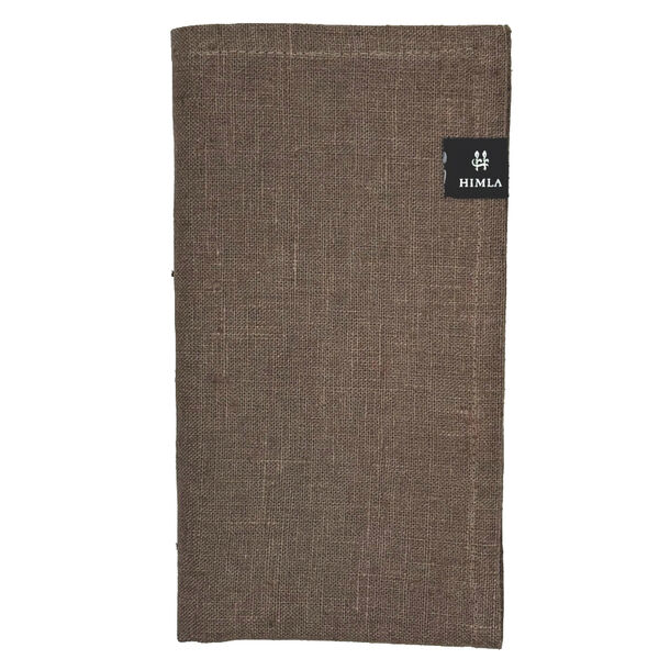 Maya servet wallnut set van 2