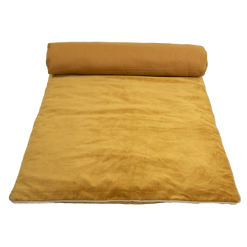 New Delhi sprei fluweel chamois - 85x200 cm