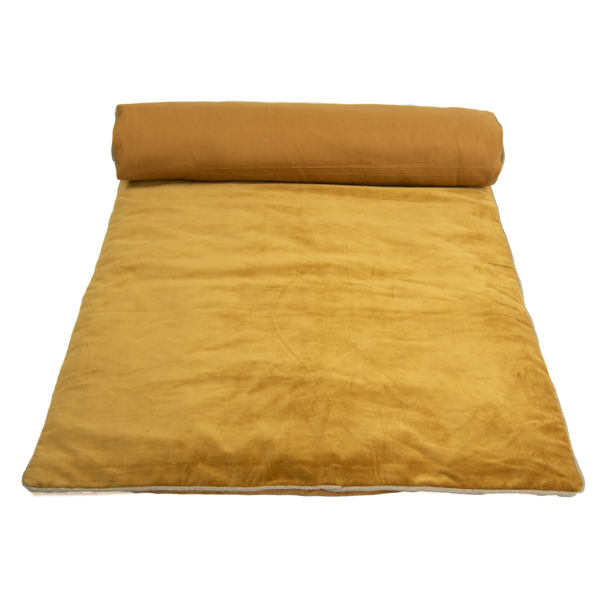 New Delhi sprei fluweel chamois - 85x200 cm