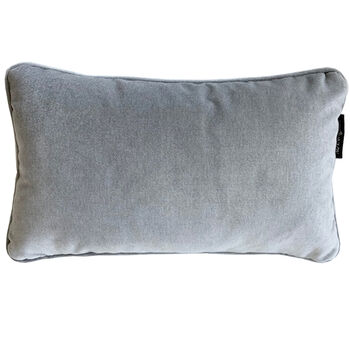 Outdoor kussen Sunrise velvet lichtgrijs 30x 50 AJ Originals