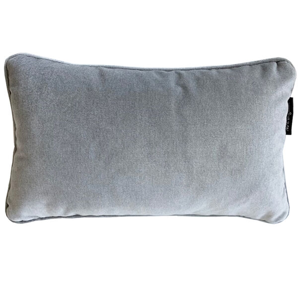 Outdoor kussen Sunrise velvet lichtgrijs 30x 50 AJ Originals