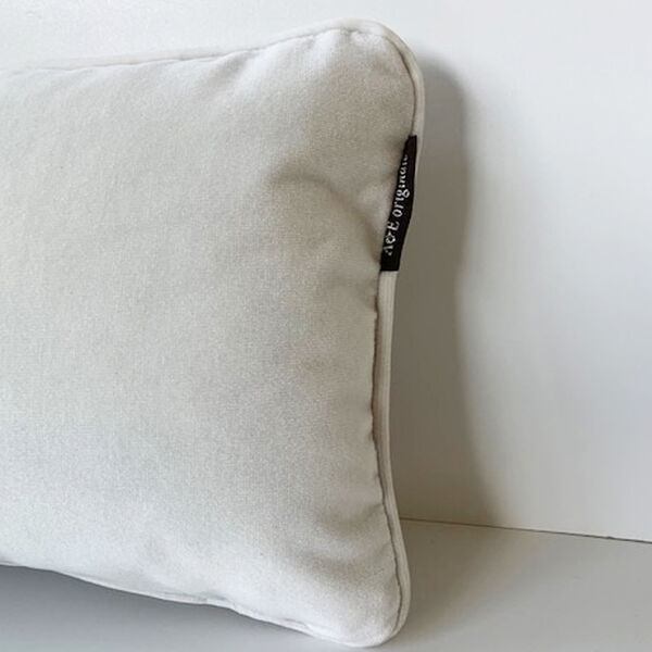 Outdoor kussen Sunrise velvet offwhite 30x 50 AJ Originals