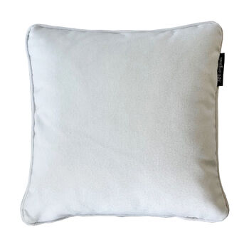 Outdoor kussen Sunrise velvet offwhite 40x40 AJ Originals