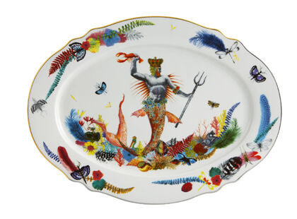 Ovale schaal medium Caribe - by Christian Lacroix