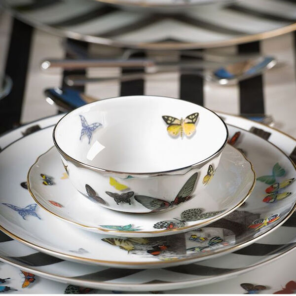 Ovale serveerschaal groot Butterfly Parade - by Christian Lacroix