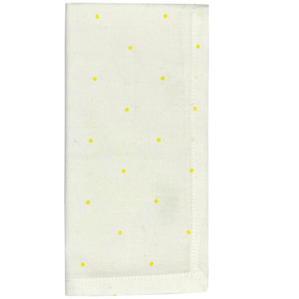 Pastill servet yellow - set van 8