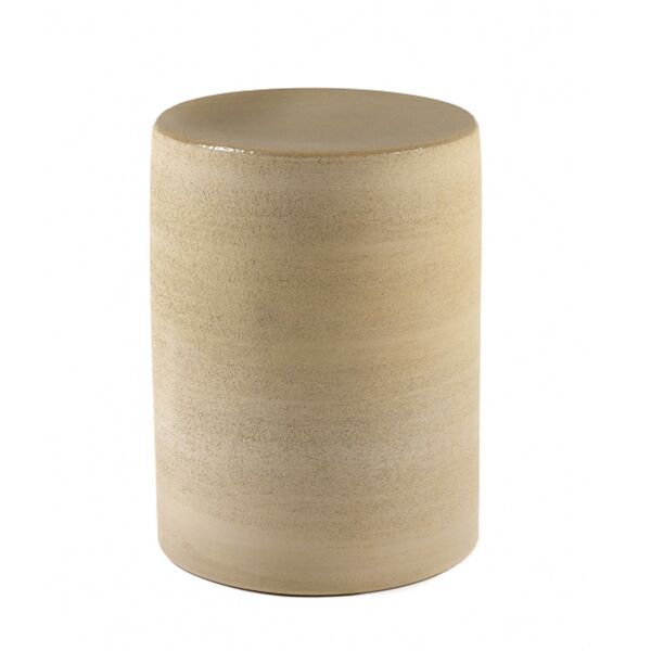 Pawn bijzettafel beige cilinder