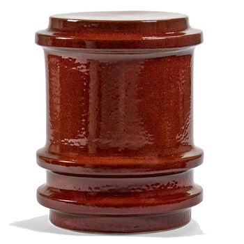 Pawn bijzettafel dark red