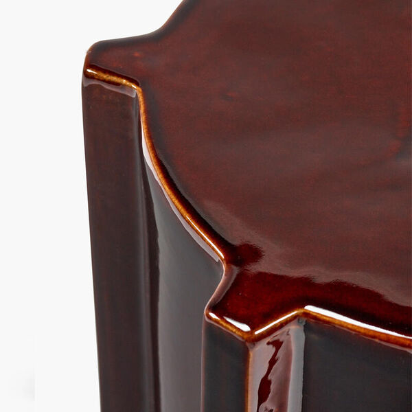 Pawn bijzettafel geometrical brown