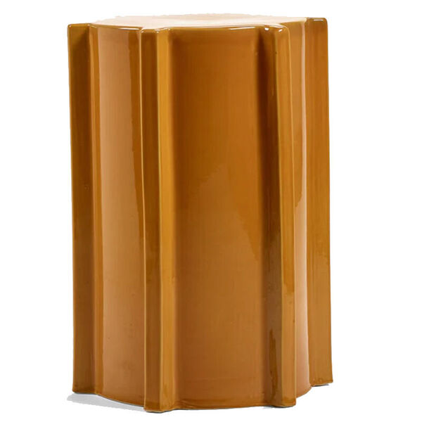 Pawn bijzettafel geometrical ocher