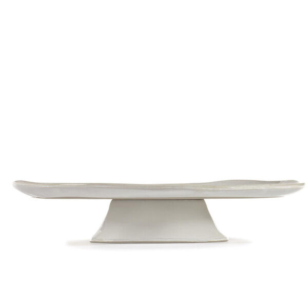 Platte schaal op voet "La Mère" - Marie Michielsen