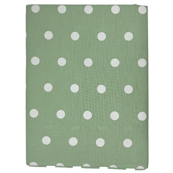 Polka tafelkleed pistachio