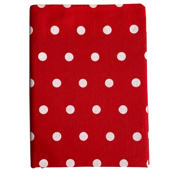 Polka tafelkleed red