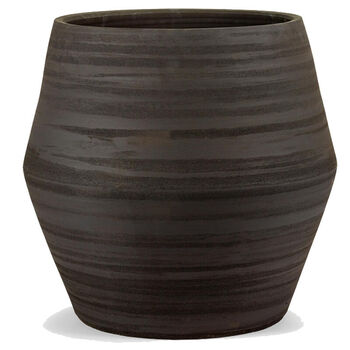  Pot Construct by Marie Michielssen large black