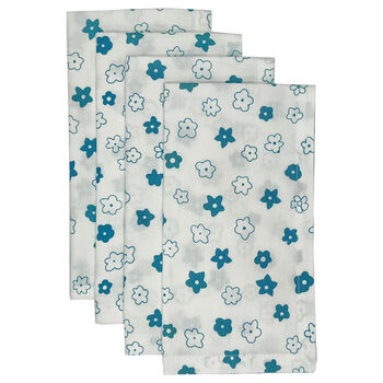 Primula servet turquoise set van 6