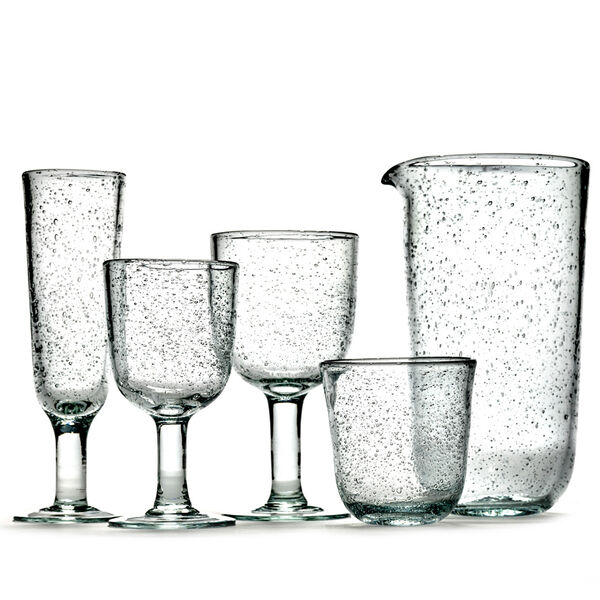 Pure glas by Pascale Naessens - set van 4