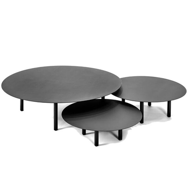 Salontafel staal in/outdoor Bea Mombaers 