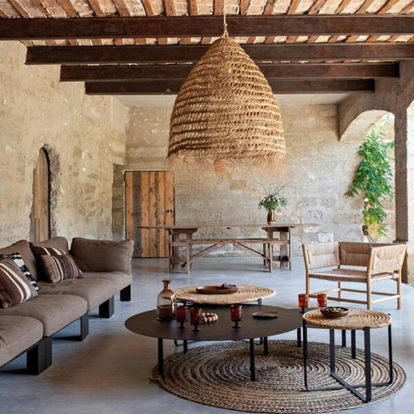 Salontafel staal in/outdoor Bea Mombaers 