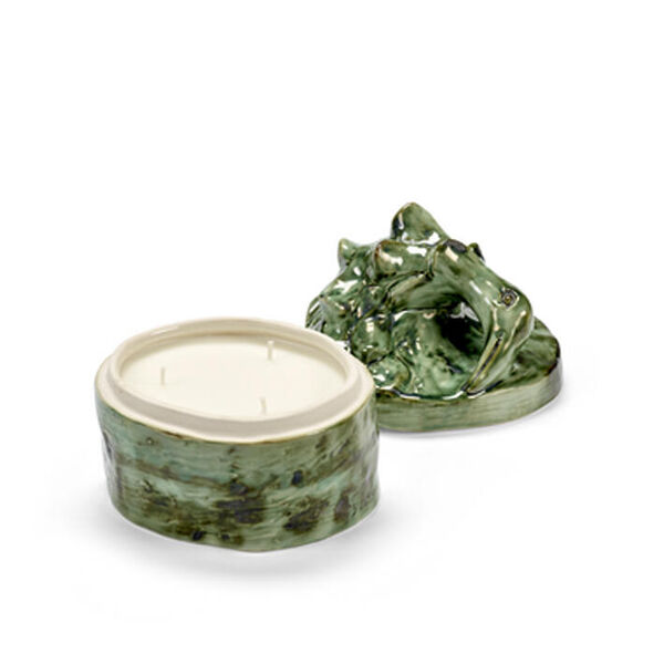 Scented candle M green Sonata - by Bela Silva