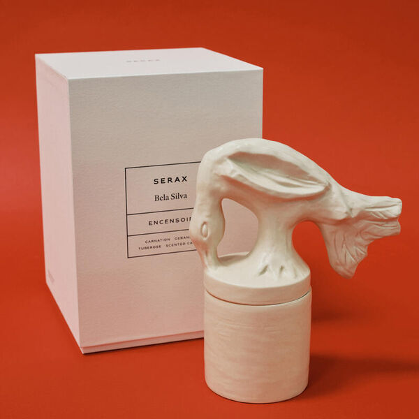 Scented candle S ivory Encensoir - by Bela Silva