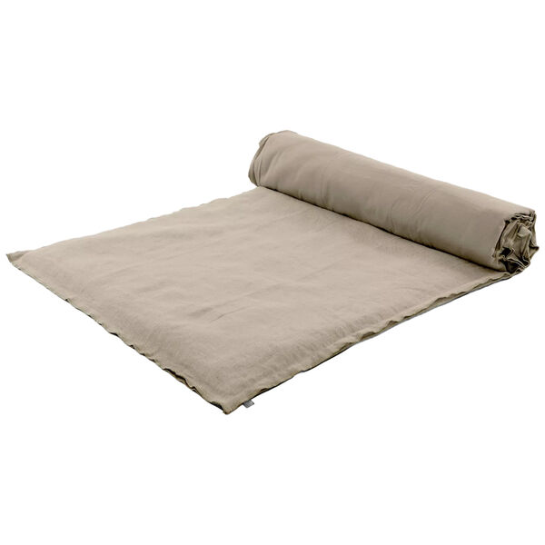 Seoni linnen sprei naturel  -  85x250 cm