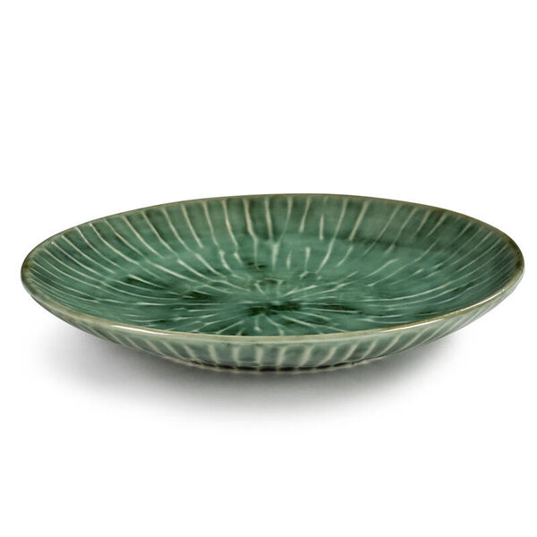 SERAX-Pascale Naessens-Verde Lanza - Bord 23,7 cm - 2 stuks - groen