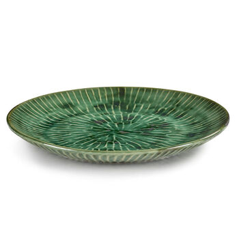 SERAX-Pascale Naessens-Verde Lanza - Bord 27 cm - 2 stuks - groen
