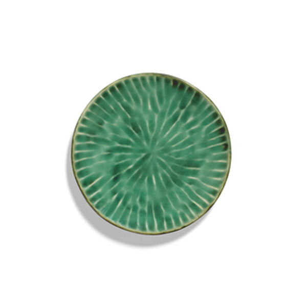 SERAX-Pascale Naessens-Verde Lanza - Bordje S Ø 14.3 cm - 2 stuks - groen