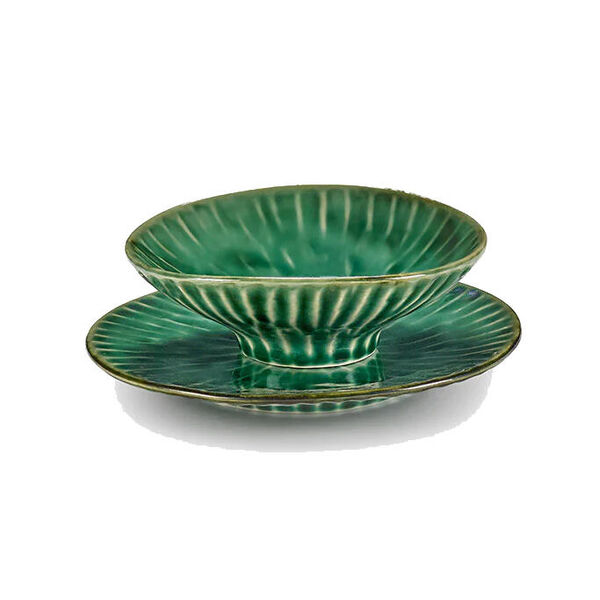 SERAX-Pascale Naessens-Verde Lanza - Kom Ø 12 cm - 2 stuks - groen