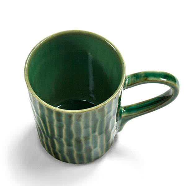 SERAX-Pascale Naessens-Verde Lanza - Mok met oor - 2 stuks - groen