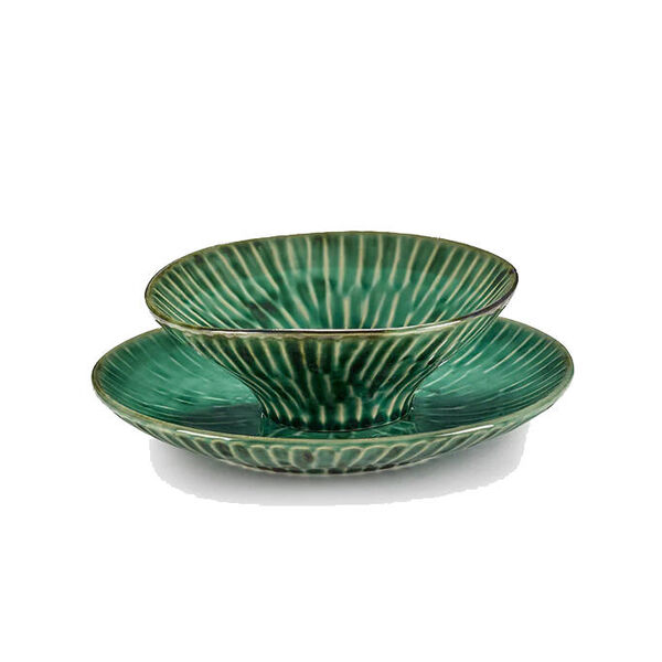 SERAX-Pascale Naessens-Verde Lanza - Serveerschaal Ø 17 cm - groen