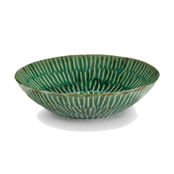SERAX-Pascale Naessens-Verde Lanza - Serveerschaal Ø 25 cm - groen