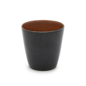 Serax Terres de Rêves Beker conisch S darkblue/rust 7,5 cm