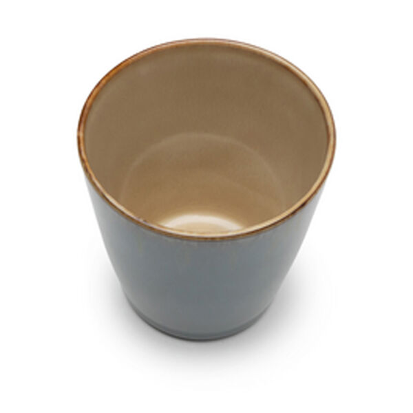 Serax Terres de Rêves Beker conisch S smokeyblue/mistygrey  7,5 cm