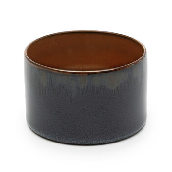 Serax Terres de Rêves Beker recht laag darkblue/ rust 5 cm