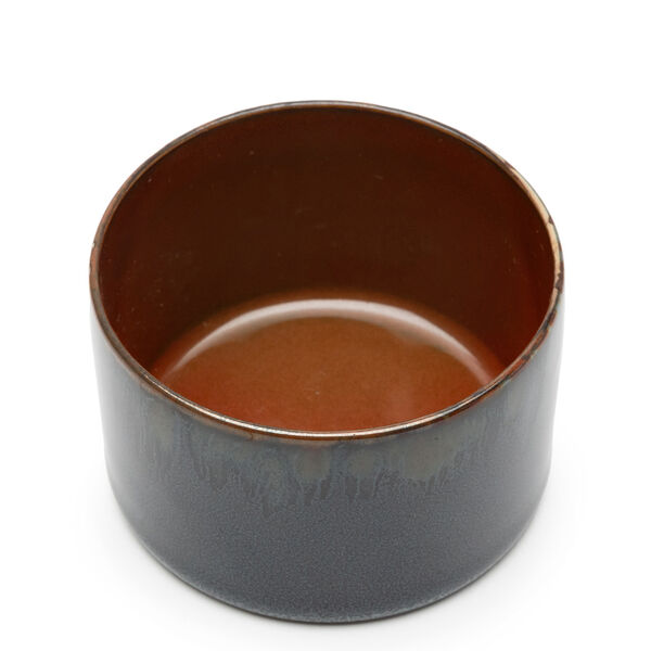 Serax Terres de Rêves Beker recht laag darkblue/ rust 5 cm