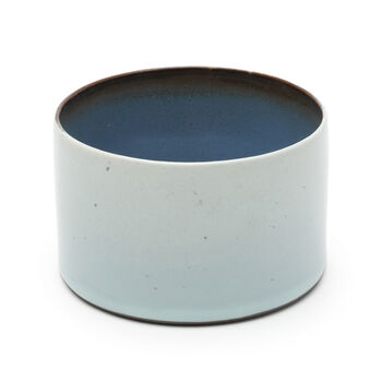 Serax Terres de Rêves Beker recht laag light blue/smokeyblue 5 cm