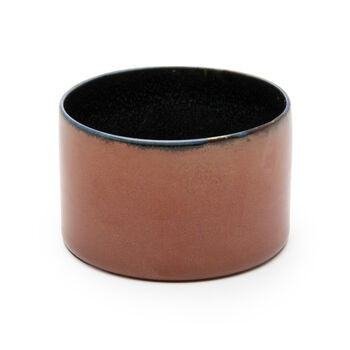 Serax Terres de Rêves Beker recht laag rust/darkblue 5 cm