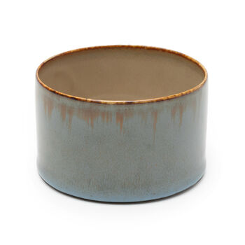 Serax Terres de Rêves Beker recht laag smokeyblue/mistygrey 5 cm