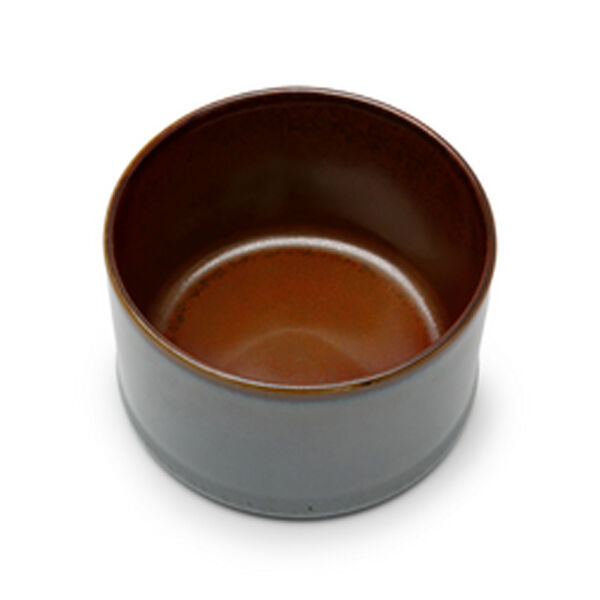 Serax Terres de Rêves Beker recht laag smokeyblue/rust 5 cm