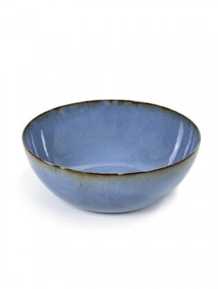 Serax Terres de Rêves Saladeschaal smokey blue 27 cm