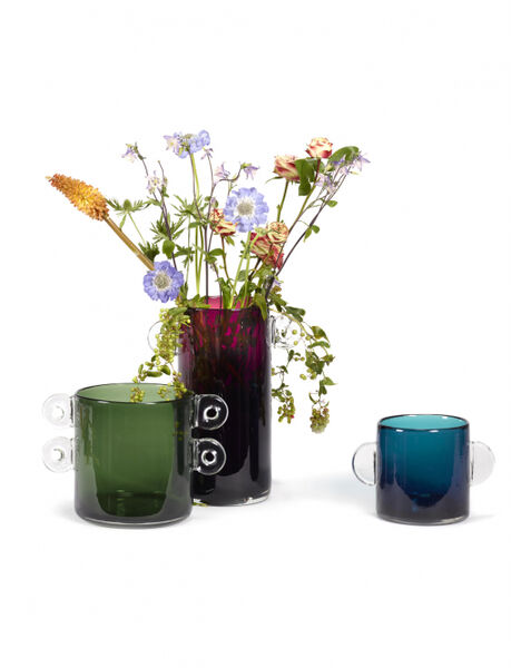 Serax Wind & Fire vase - aubergine