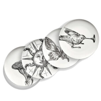 Sideplate/gebaksbordje Unity by Tomorrowland - set van 4 