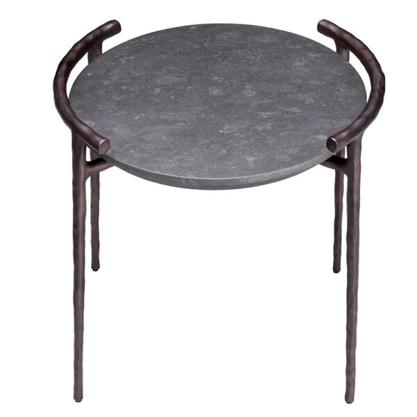 Sidetable Arca grey marble