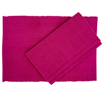 Skagen placemat fuchsia  - set van 4 