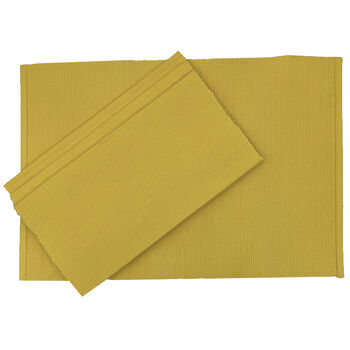 Skagen placemat yellow - set van 4 