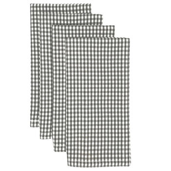 Skagen servet charcoal - set van 4