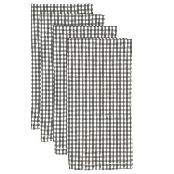 Skagen servet charcoal - set van 4