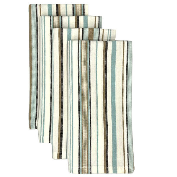 Stripe servet ocean, set van 6