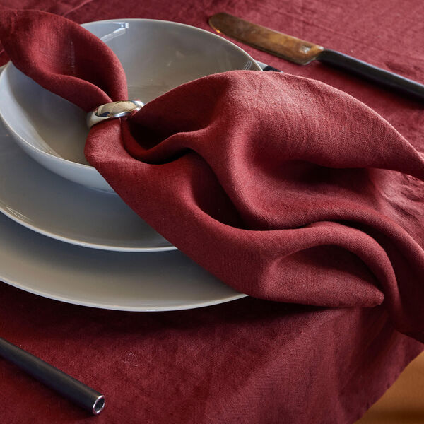 Sunshine servet lingonberry - set van 4